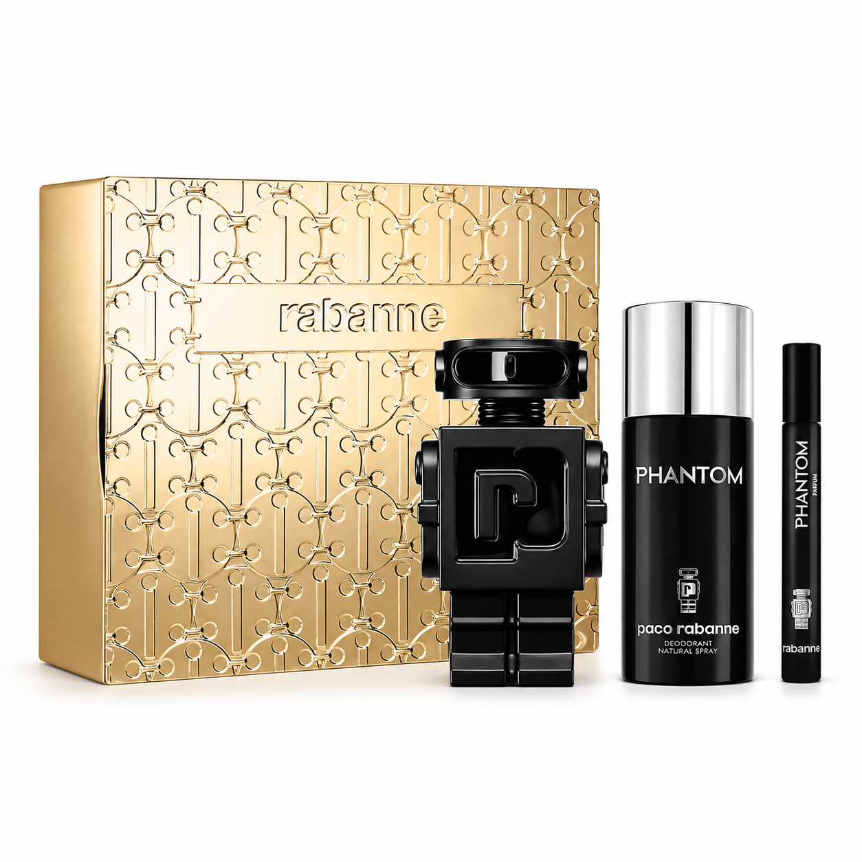 Paco Rabanne Phantom 3 pc Gift Set for Men