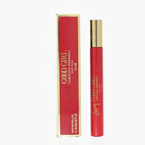 Very Good Girl Glam By Carolina Herrera Perfume 0.34 Oz Eau De Parfum Roll On For Women - Mini