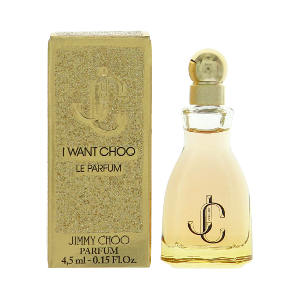 Jimmy Choo I Want Choo Le Parfum By Jimmy Choo Perfume 0.15 Oz Parfum Splash For Women - Mini