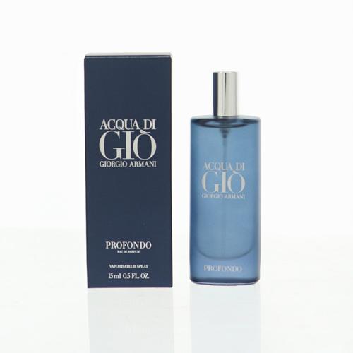 Acqua Di Gio Profondo By Giorgio Armani Cologne 0.5 Oz Eau De Parfum Spray For Men - Mini