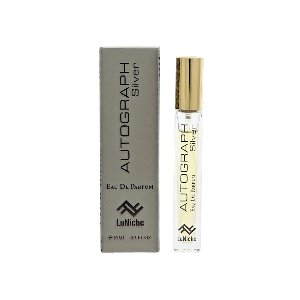 Autograph Silver by Luniche 0.3 Oz Eau De Parfum Spray Mini for Men