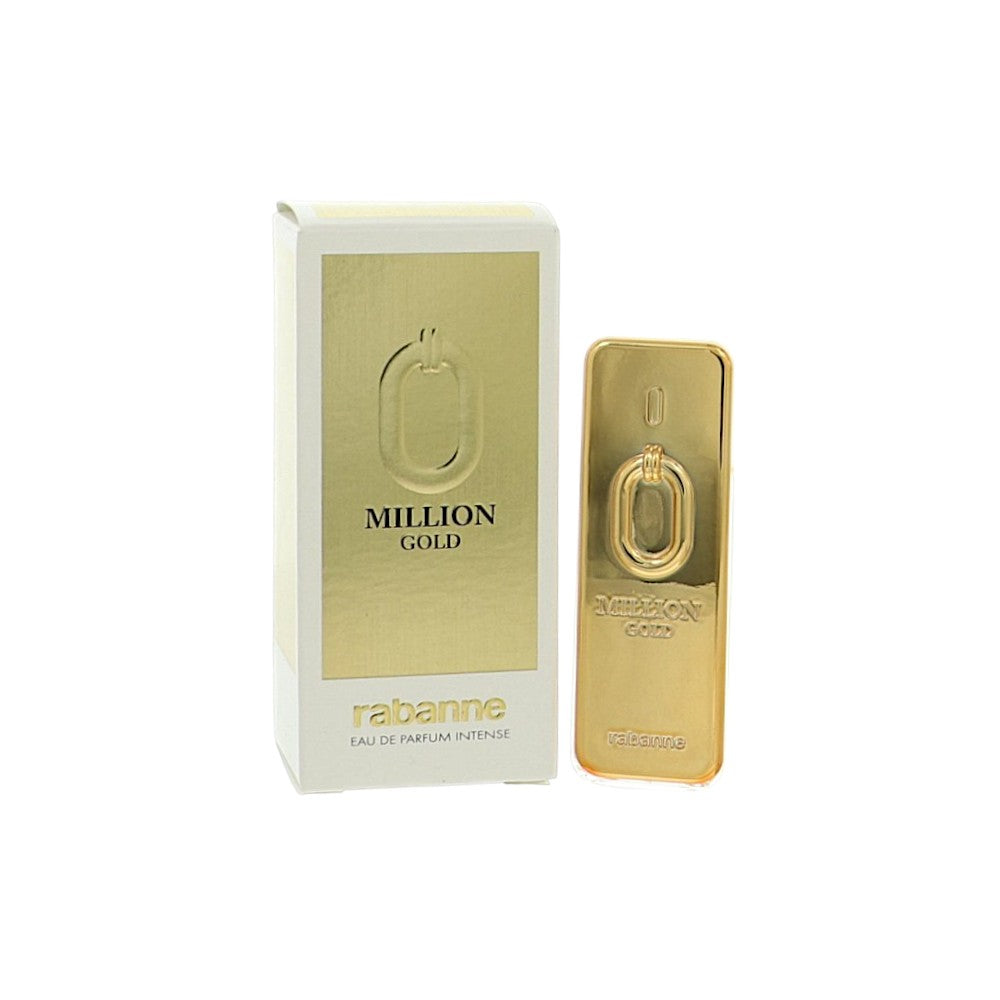 Million Gold Intense by Paco Rabanne 0.17 Oz Eau De Parfum Splash Mini for Men