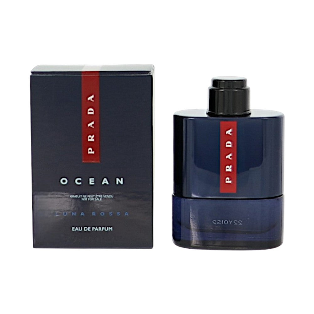 Prada Luna Rossa Ocean by Prada 0.3 Oz Eau De Parfum Spray Mini for Men