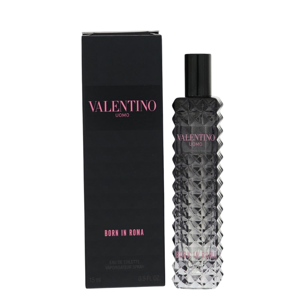 Valentino Uomo Born In Roma By Valentino Cologne 0.5 Oz Edt Spray For Men - Mini