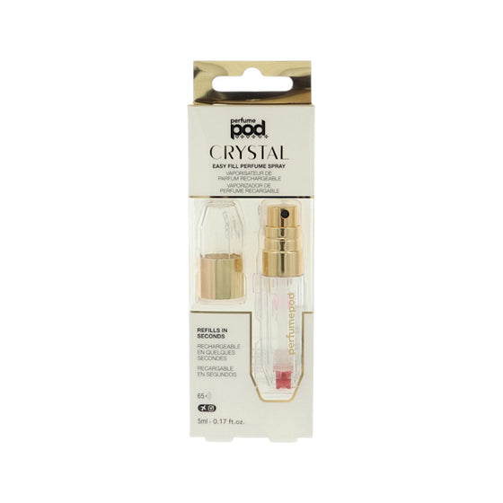 Perfume Pod Crystal Gold by Travalo 0.17 Oz Perfume In Box for Unisex