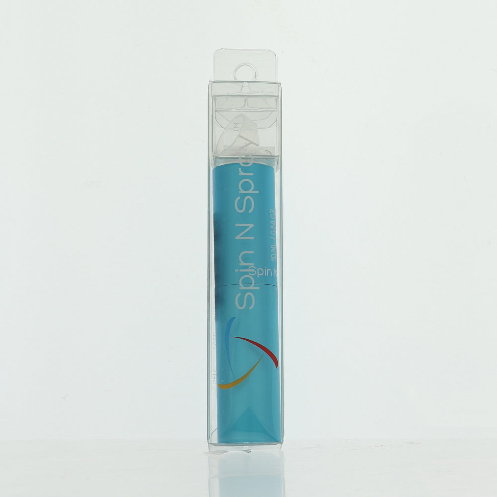 Turquoise Atomizer By Spin N Spray Fragrance 0.34 Oz Empty Refillable Atomizer For Unisex - Box