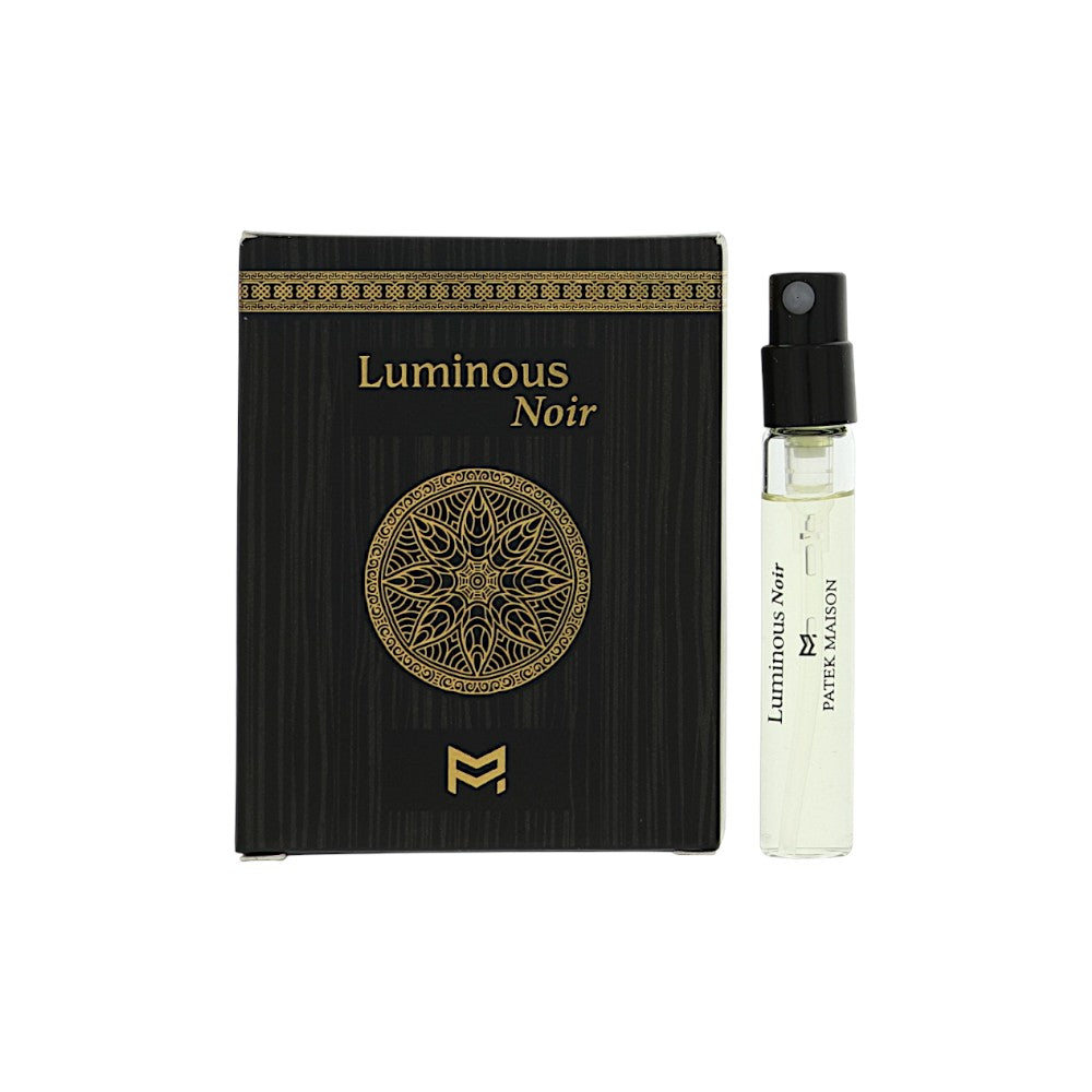 Luminous Noir by Patek Maison 0.10 Oz Eau De Parfum Vial for Men