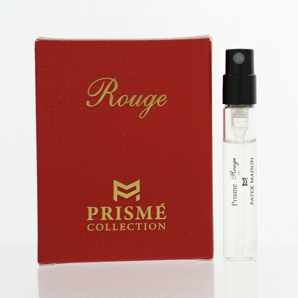 Prisme Collection Rouge By Patek Maison Fragrance 0.10 Oz Eau De Parfum Spray For Unisex - Vial