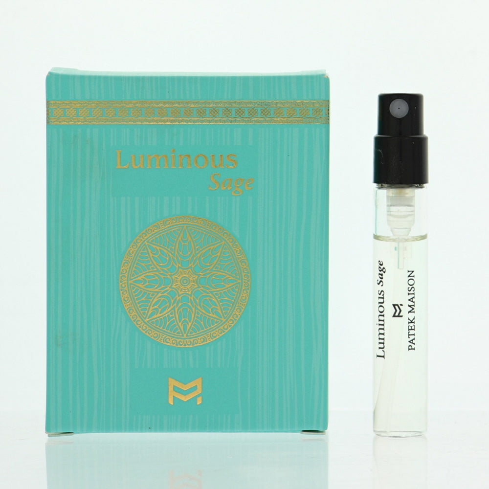 Luminous Sage By Patek Maison Perfume 0.10 Oz Eau De Parfum Spray For Women - Vial