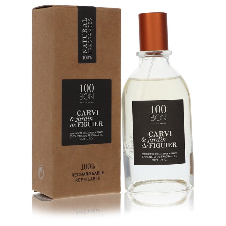 100 Bon Carvi & Jardin De Figuier by 100 Bon 1.7 Oz Concentree De Parfum Spray (unisex Refillable) for Men