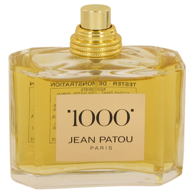 1000 by Jean Patou 2.5 Oz Eau De Toilette Spray (Tester) for Women