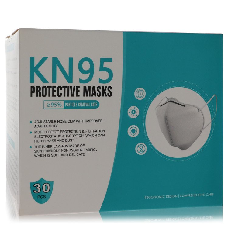 Kn95 Mask By Kn95 Thirty (30) Kn95 Masks, Adjustable Nose Clip, Soft Non-Woven Fabric, Fda And Ce Approved (Unisex) 1 Size / 1 Size for Women