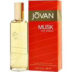 Musk by Jovan 3.25 Oz Eau De Cologne Spray for Women