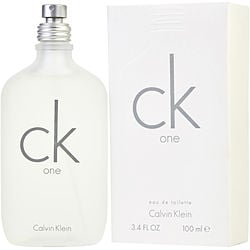 One by Calvin Klein 3.4 Oz Eau De Toilette Spray for Unisex