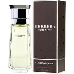 Carolina Herrera Ch Herrera Eau De Toilette Spray 3.4 Oz - Brown Box Cologne