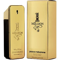 Paco Rabanne 1 Million By Paco Rabanne 3.4 Oz Eau De Toilette Spray For Men In Box