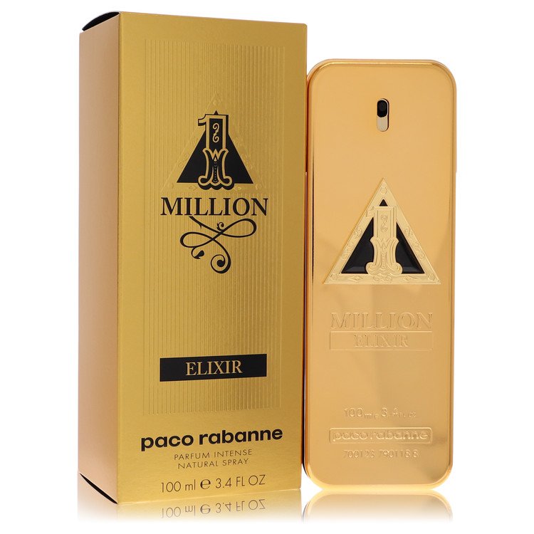 Paco Rabanne 1 Million Elixir Intense by Paco Rabanne 3.4 Oz Eau De Parfum Spray for Men