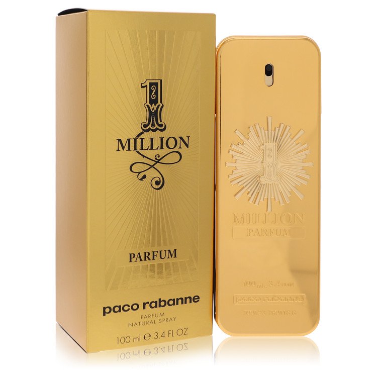 1 Million by Paco Rabanne 3.4 Oz Eau De Parfum for Men