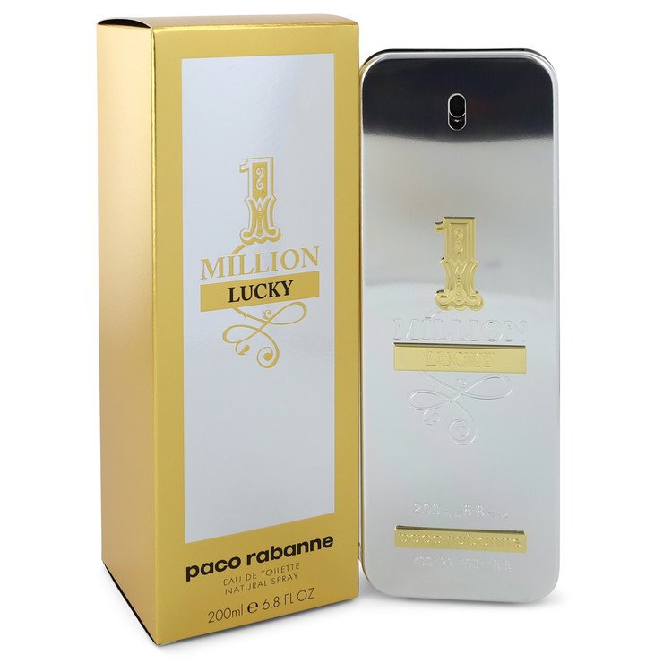 Paco Rabbane 1 Million Lucky by Paco Rabanne 6.8 Oz Eau De Toilette Spray for Men