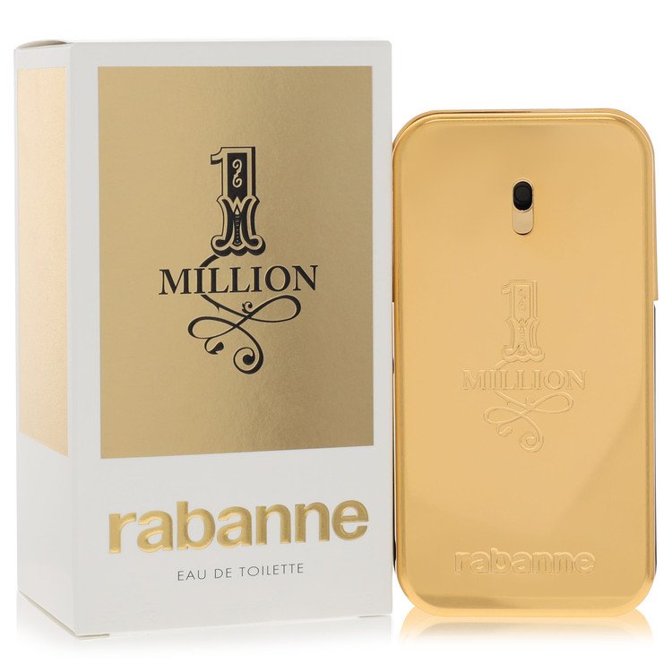 1 Million by Paco Rabanne 1.7 Oz Eau De Toilette Spray In Box for Men