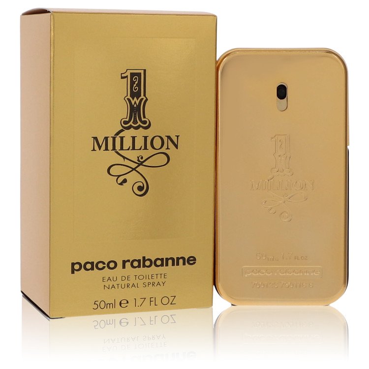 1 Million by Paco Rabanne 1.7 oz Eau De Toilette Spray for Men