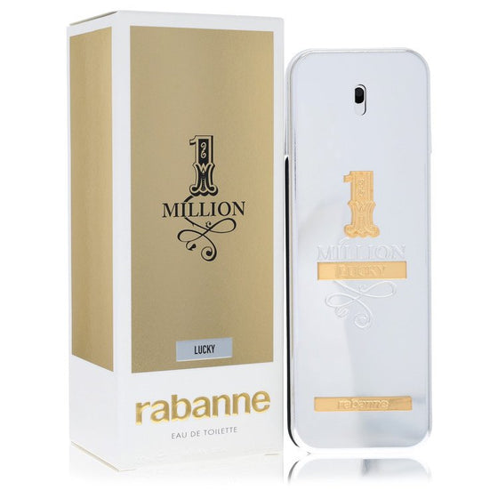 1 Million Lucky Packaging by Paco Rabanne 3.4 Oz Eau De Toilette Spray for Men