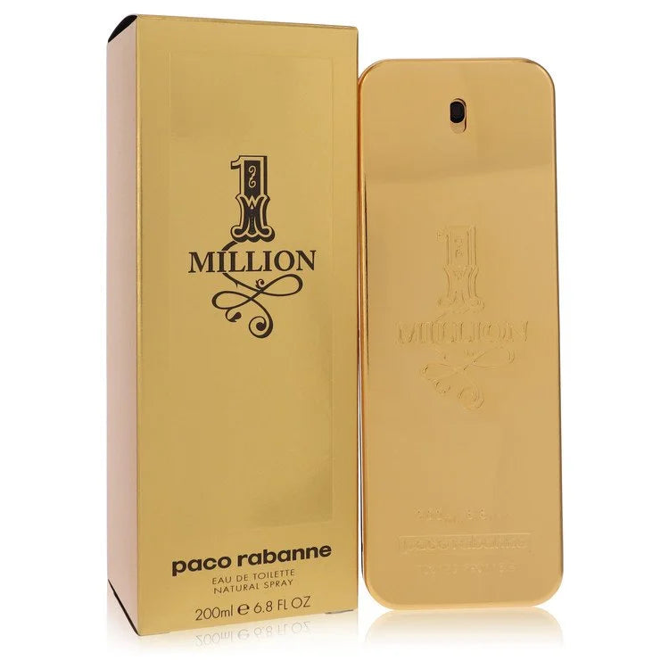 1 Million by Paco Rabanne 6.8 Oz Eau De Toilette Spray for Men