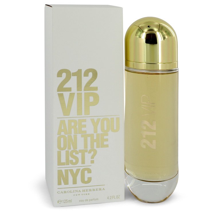 212 Vip By Carolina Herrera Perfume 4.2 Oz Eau De Parfum Spray For Women - Box
