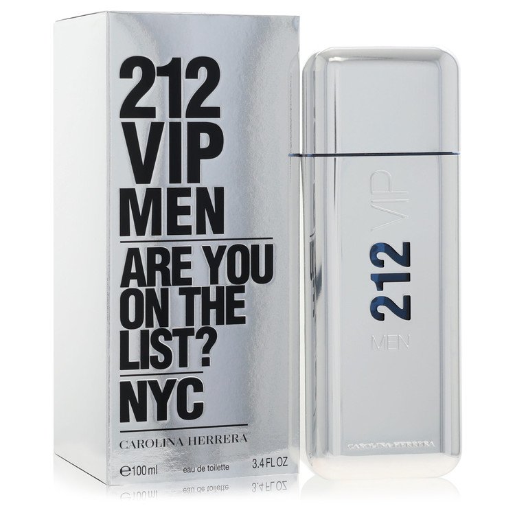 212 Vip by Carolina Herrera 3.4 Oz Eau De Toilette for Men