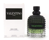 Born In Roma Green Stravaganza By Valentino Cologne 3.4 Oz Edt Spray For Men - Tester