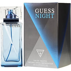 Night by Guess 3.4 Oz Eau De Toilette Spray for Men