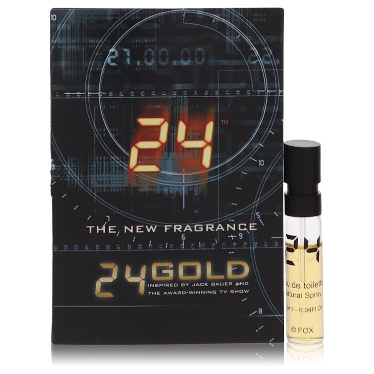 24 Gold The Fragrance By Scentstory Vial (Sample) .06 Oz / 2 Ml for Men