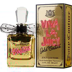 Viva La Juicy Gold Couture By Juicy Couture 3.4 Oz Eau De Parfum Spray For Women In Box