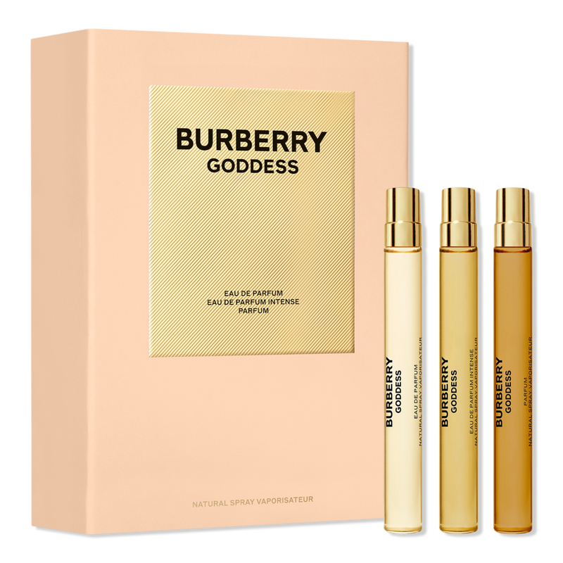 Perfume Burberry Goddess 2Pcset 3.4 Oz  EDP Spray / 10Ml for Women