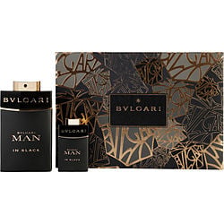 Bvlgari Man In Black 2Pcset 3.4 Oz Eau De Parfum Spray / 15Ml Eau De Parfum Spray for Men