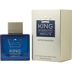 Banderas King Of Seduction Absolute by Antonio Banderas 3.4 Oz Eau De Toilette Spray for Men
