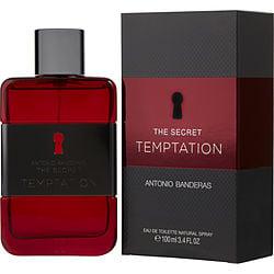 The Secret Temptation by Antonio Banderas 3.4 Oz Eau De Toilette Spray for Men