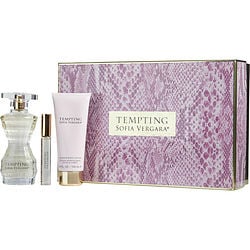 Vergara Tempting 3.4, Bl 3.4, By Sofia Vergara 0.33 Oz Eau De Parfum Spray for Women 3 Pc Set