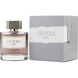 1981 by Guess 3.4 Oz Eau De Toilette Spray for Men