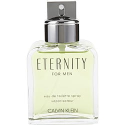 Eternity ( With Cap ) By Calvin Klein 3.4 Oz Eau De Toilette Spray for Men Tester