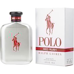 Ralph Lauren Polo Red Rush 4.2 Oz Eau De Toilette Spray By Ralph Lauren For Men