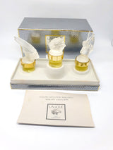 Lalique Les Mascottes 3Pcset Phenix / Lion / Sagittaire X 5Ml Eau De Parfum *Mini* By Lalique For Men