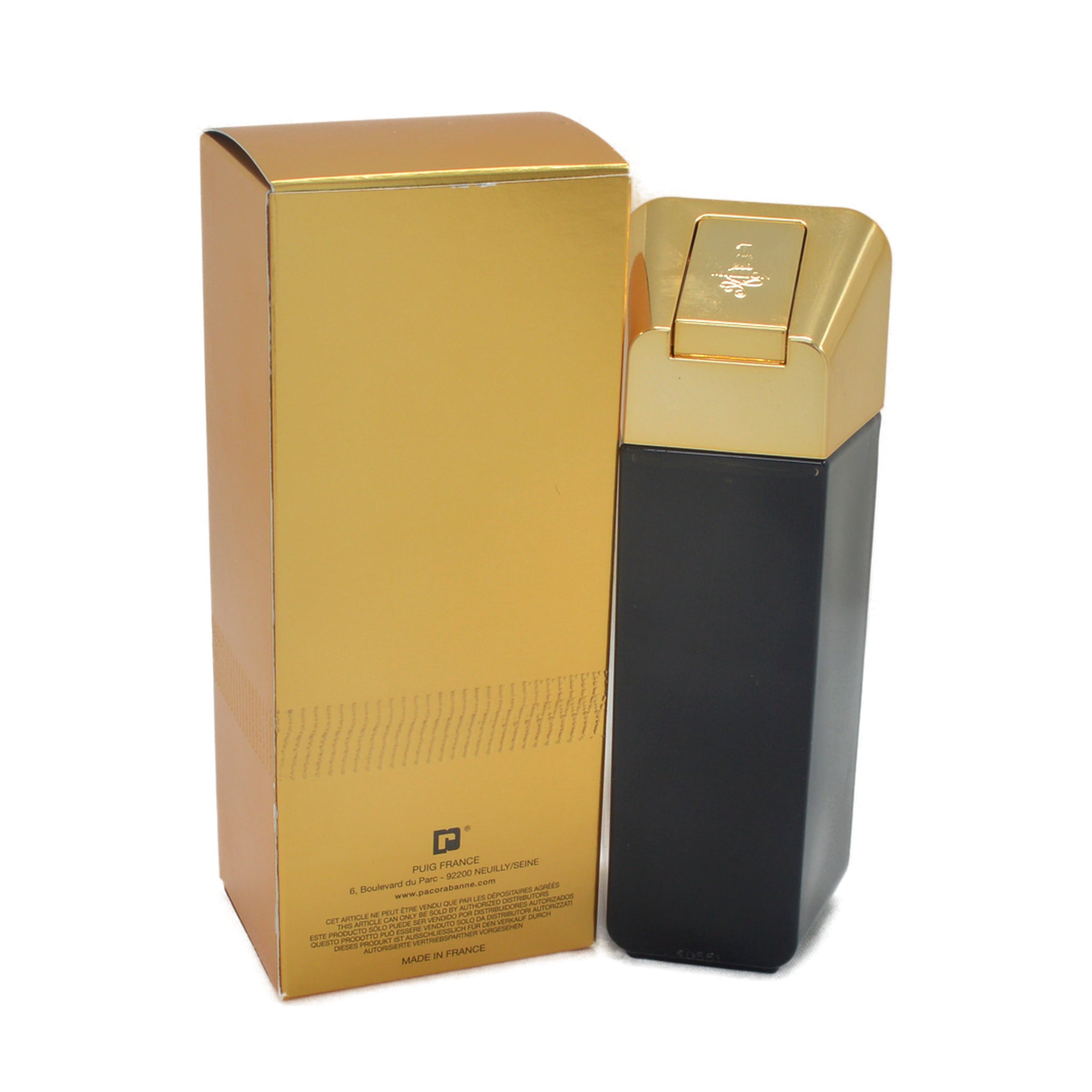 1 Million by Paco Rabanne 3.4 Oz Eau De Toilette Spray for Men