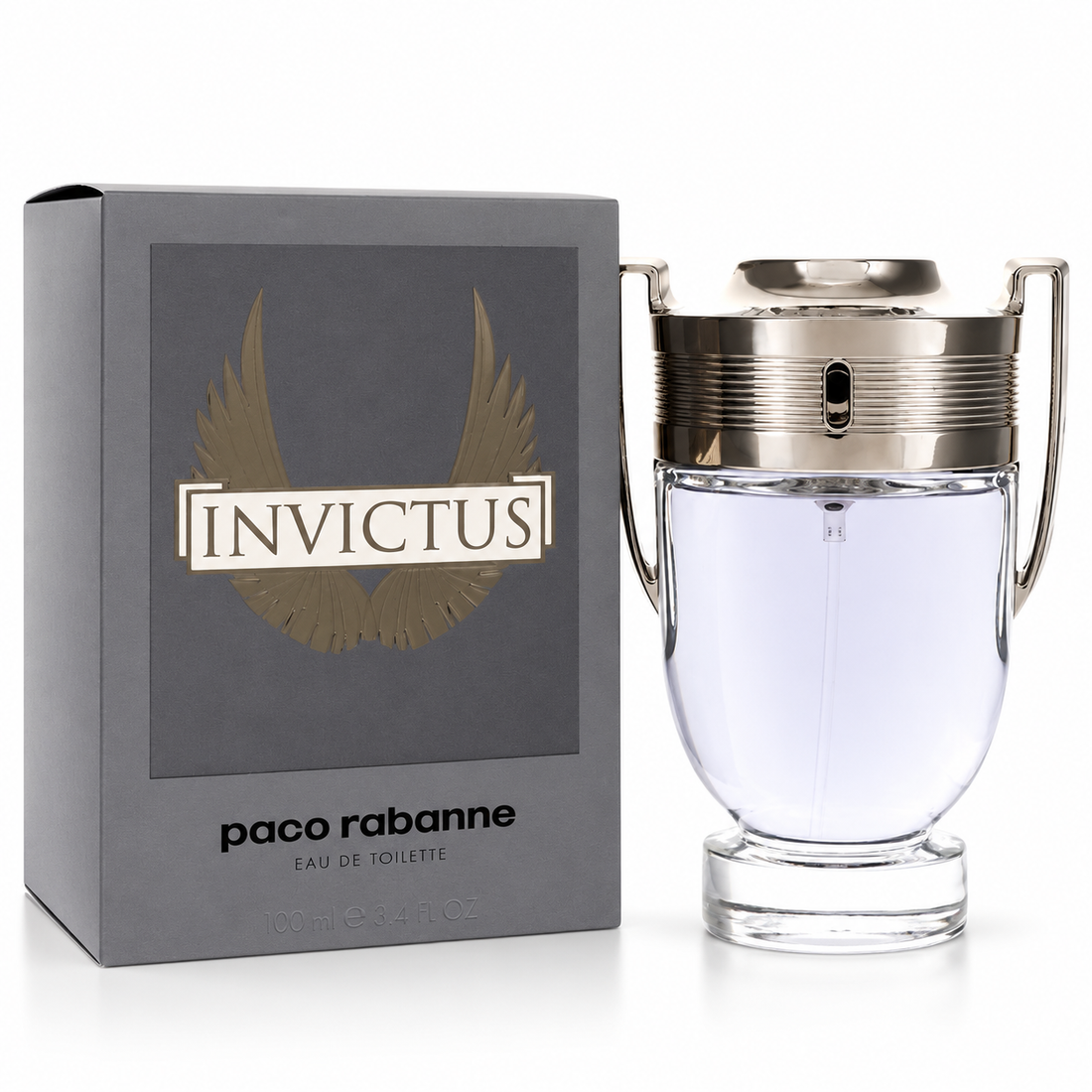 Invictus by Paco Rabanne 3.4 Oz Eau De Toilette Spray for Men