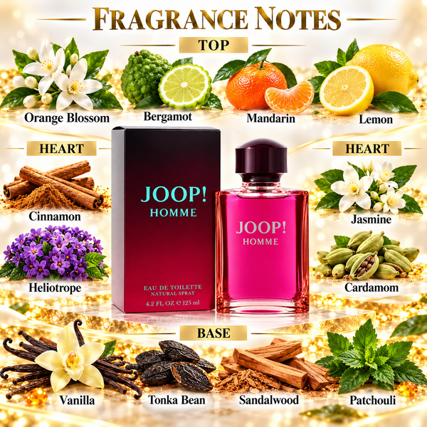 Joop! Homme by Joop! 4.2 Oz Eau De Toilette for Men