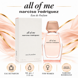 Narciso Rodriguez All Of Me by Narciso Rodriguez 3 Oz Eau De Parfum Spray In Box for Women
