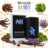 Angel Men by Thierry Mugler 1.6 Oz Eau De Toilette Spray In Box for Men