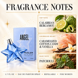 Angel Refillable by Thierry Mugler 1.7 Oz Eau De Parfum Spray for Women