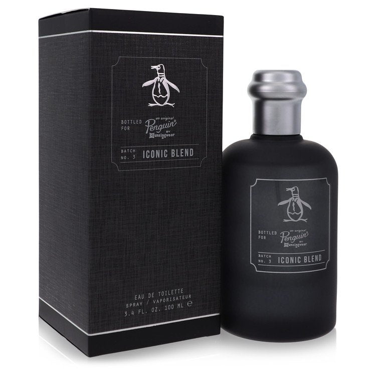Original Penguin Iconic Blend By Original Penguin Cologne 3.4 Oz Eau De Toilette Spray For Men - Box