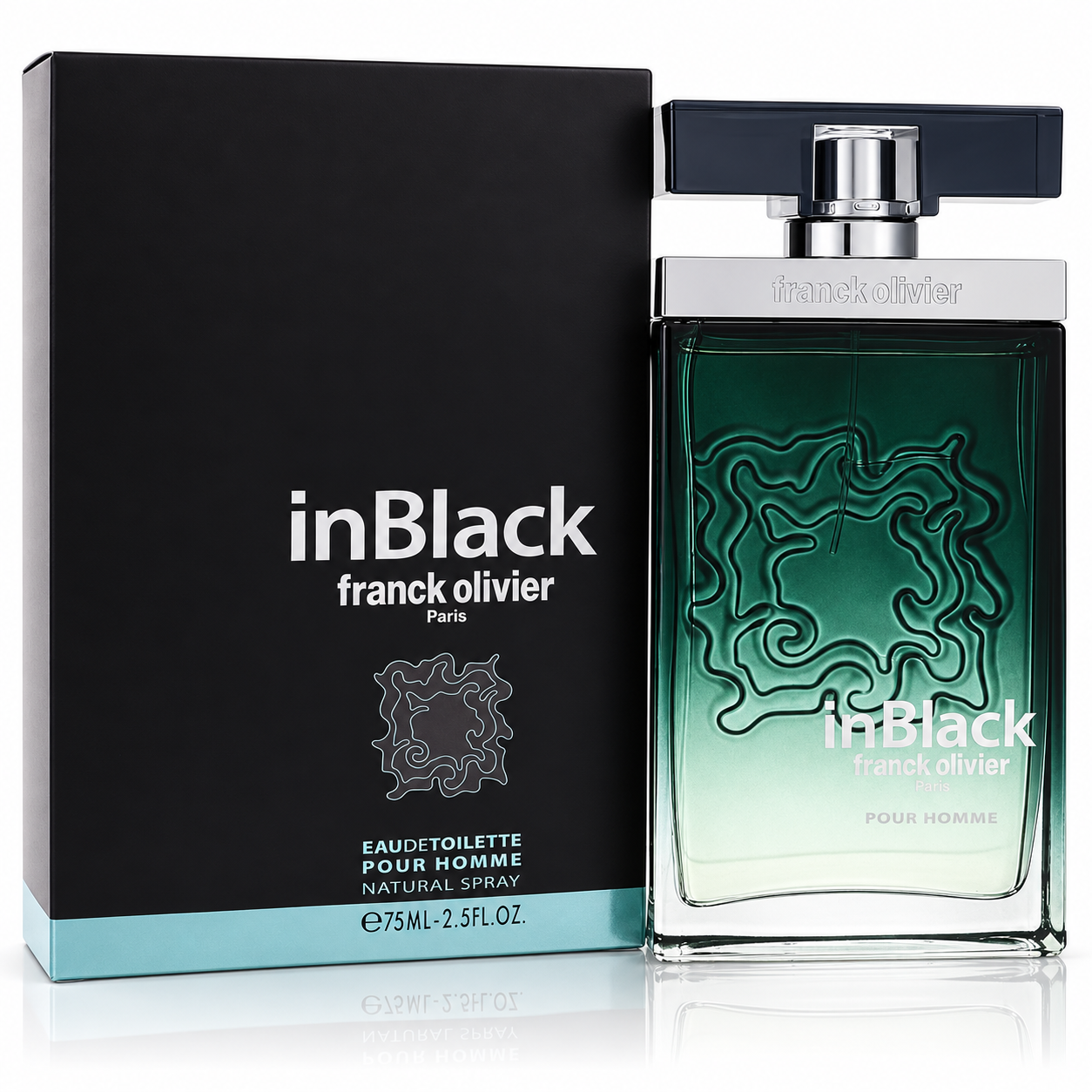 Franck Olivier In Black 75 mL Eau de Toilette for Men - main